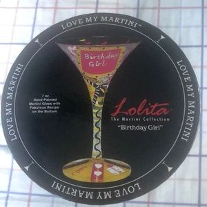 NWT Lolita 7oz Martini Glass ✨🥂